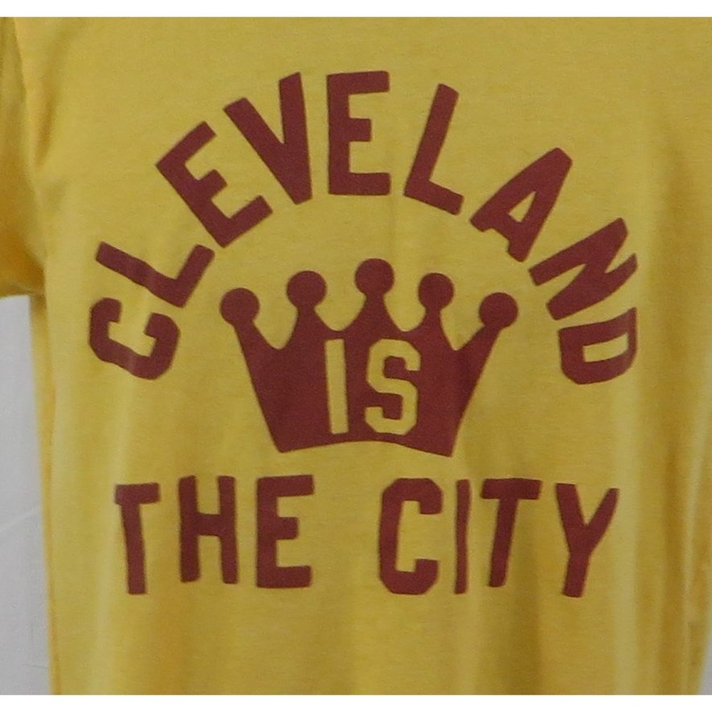 Homage‎ Cleveland Is The City Tshirt King James Lebron Crown Cavaliers Medium